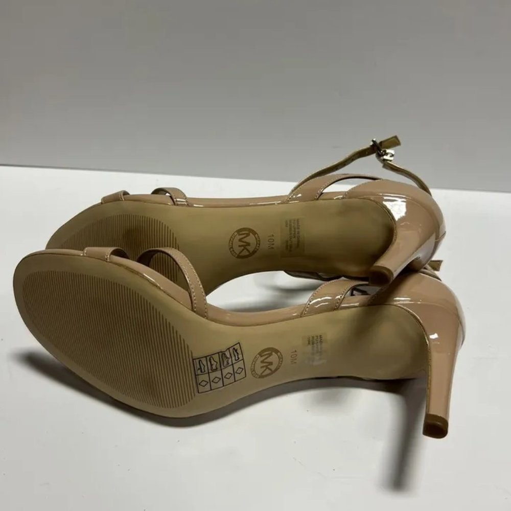 Michael Kors Womens Kimberly Sandal Beige Size 10M - Picture 5 of 6